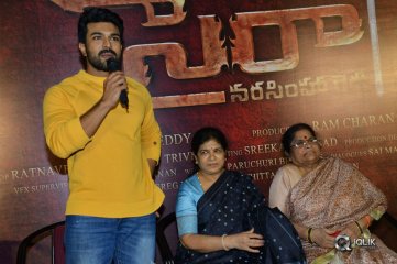 Sye Raa Narasimha Reddy Movie Teaser Launch Stills